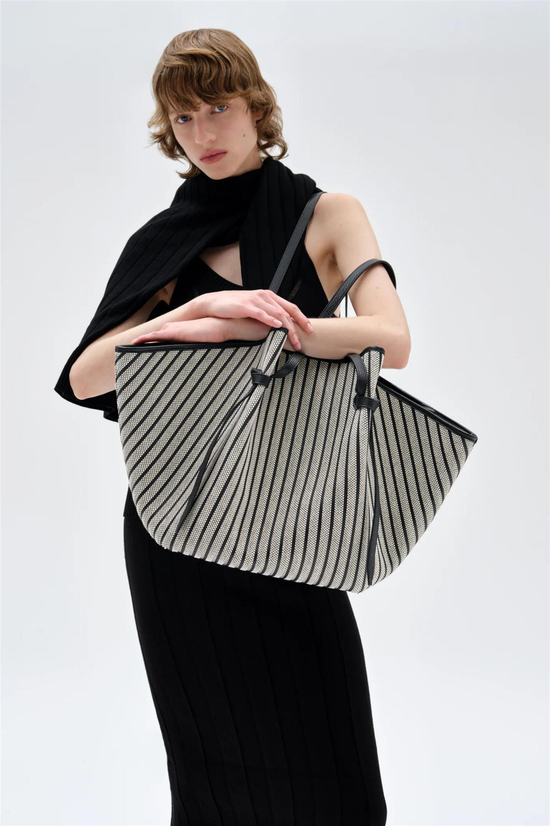 XL Mochi Striped Woven Canvas