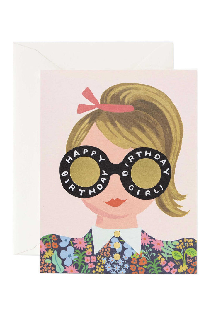 Meadow Birthday Girl Card