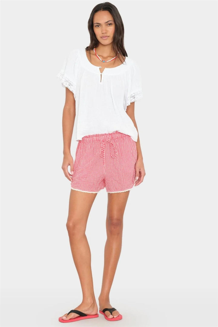 Starla Short Cherry Red