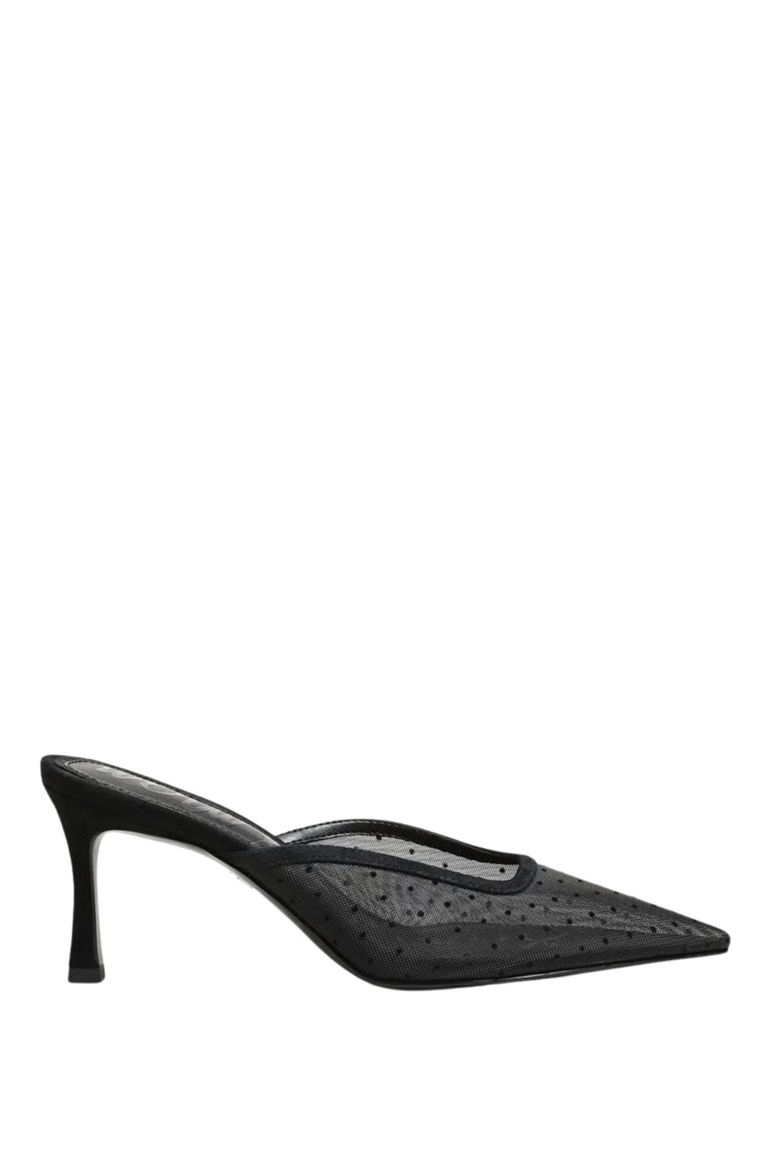 Margeaux Mini Polkadot Mesh Black