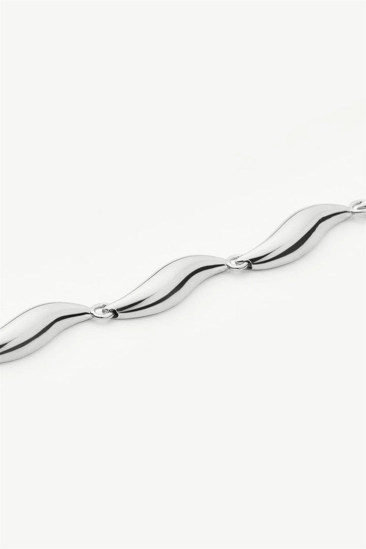 Savi Signature Link Chain Necklace Silver