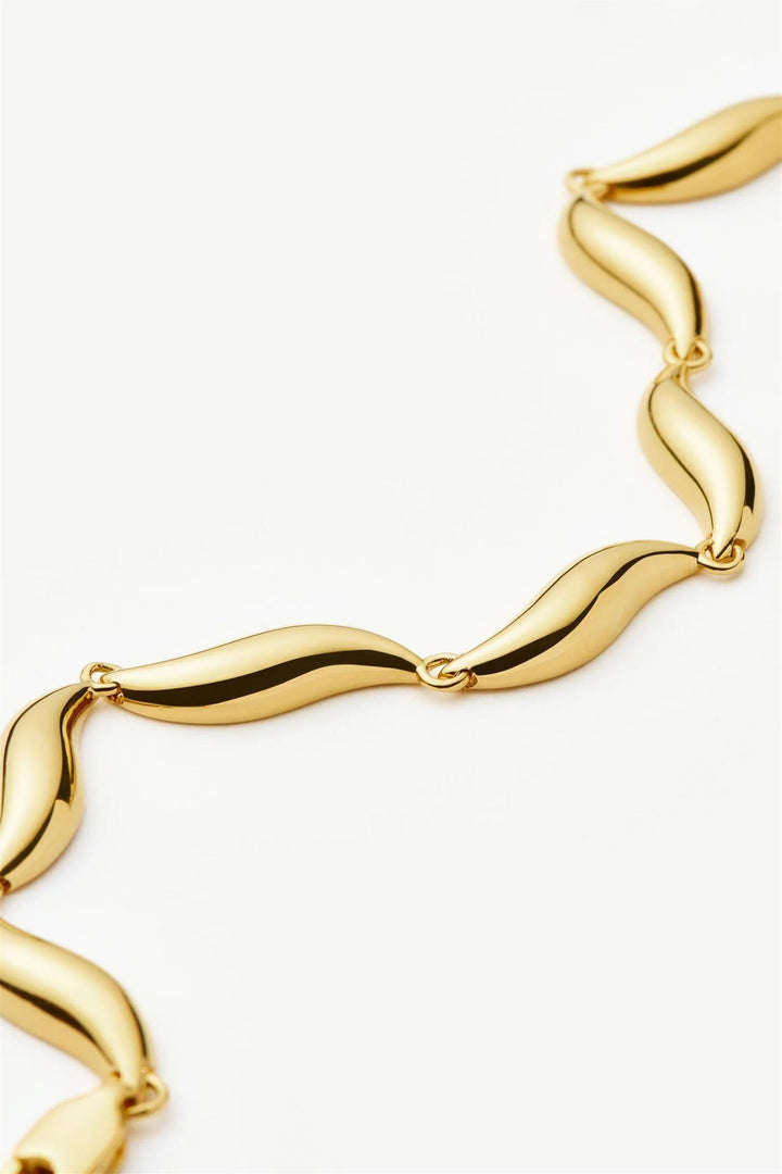 Savi Signature Link Chain Bracelet Gold