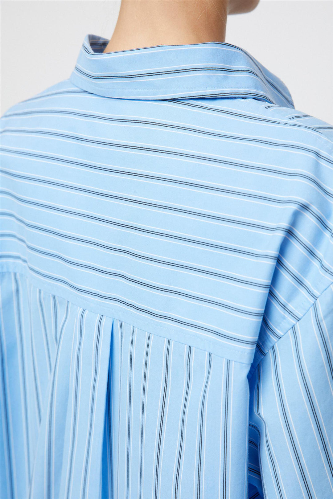 Coastal Shirt Cornflower Blue Stripe