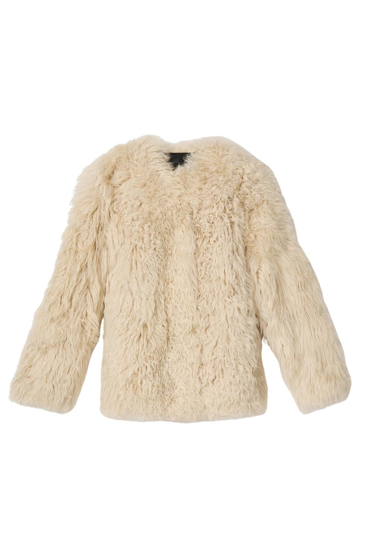 Como Shearling Jacket Whitecap Gray