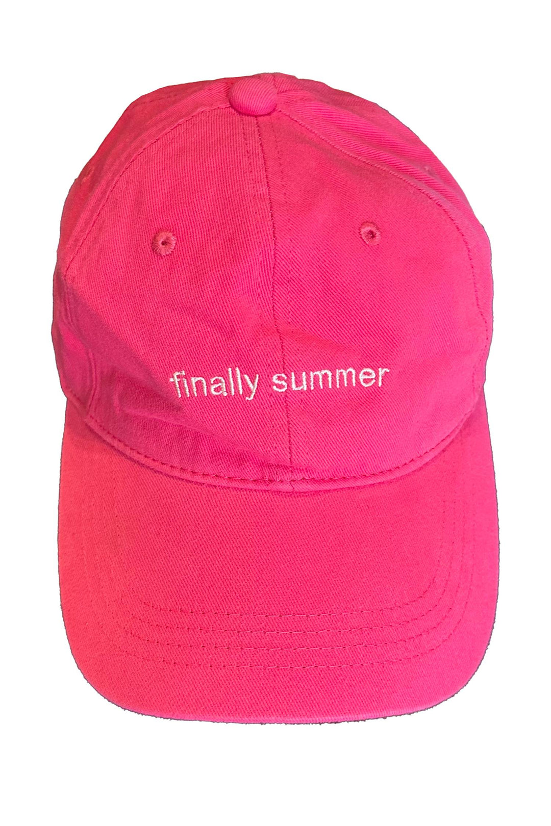 Limited Edition Finally Summer Cap Deep Pink