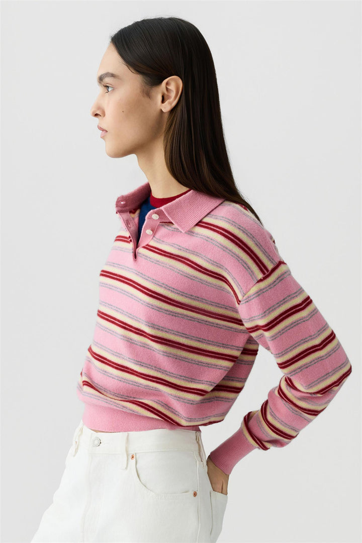Collegiate Stripe Polo Sprinkle Combo
