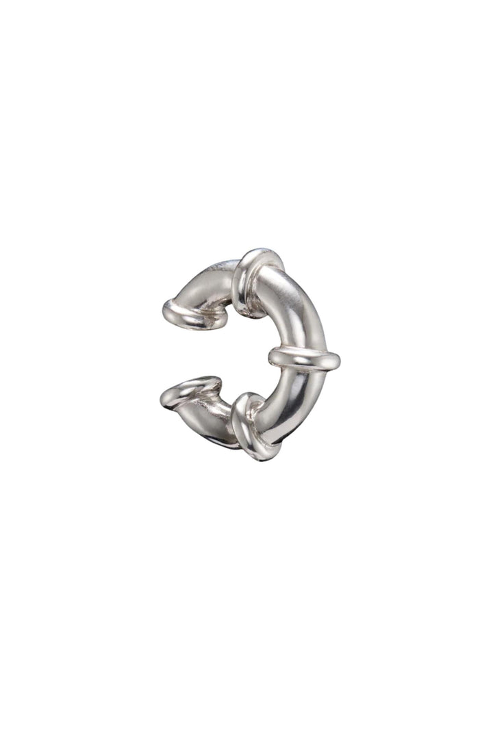 Bolted Ear Cuff Silver