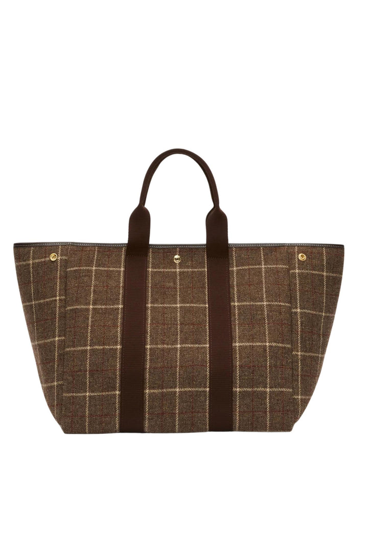 Traversée L Hunting Tweed 02 Brown
