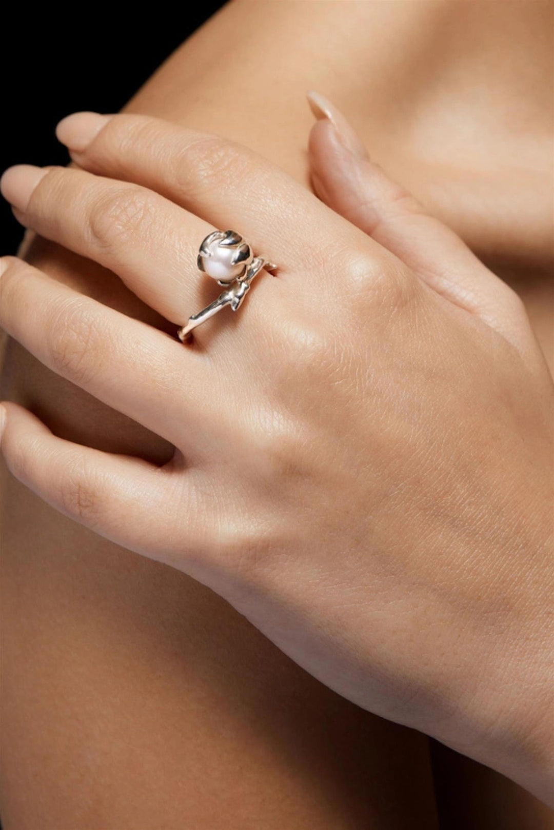 Bud Ring Silver