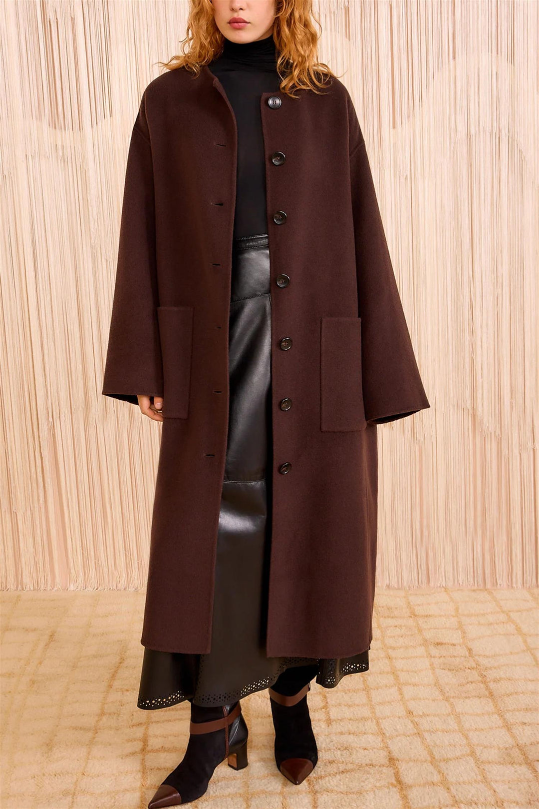 Fernanda Oversized Coat Sable