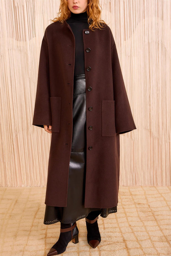 Fernanda Oversized Coat Sable
