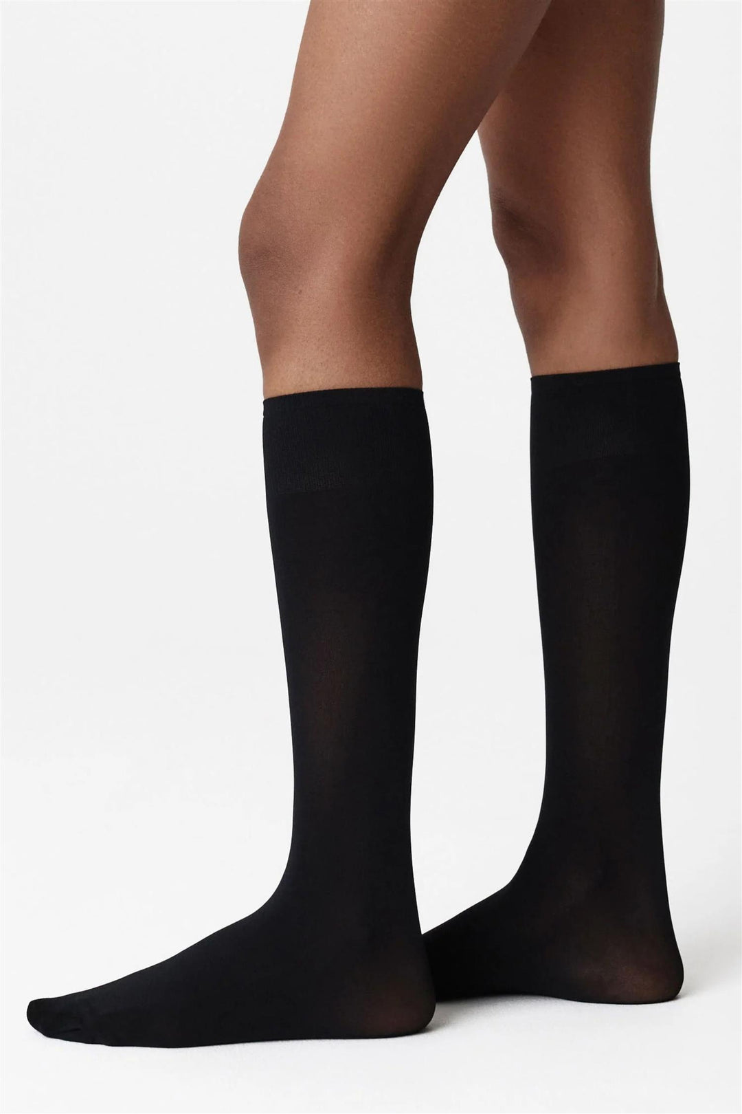 2-Pack Olivia Premium Knee-Highs Black