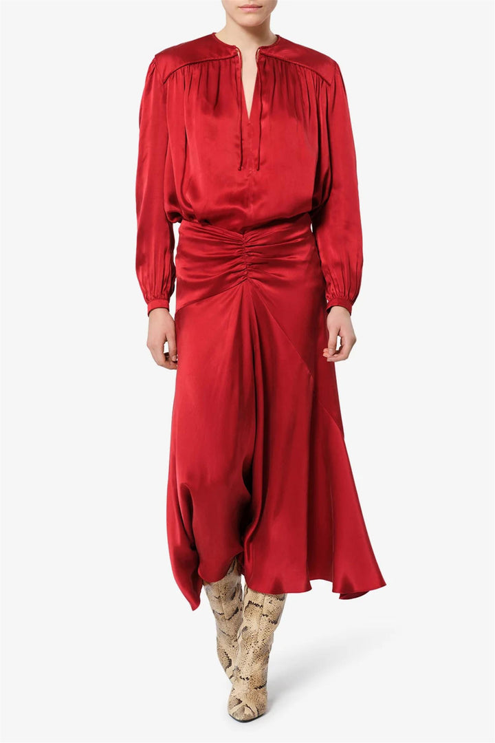 Laren Skirt Red