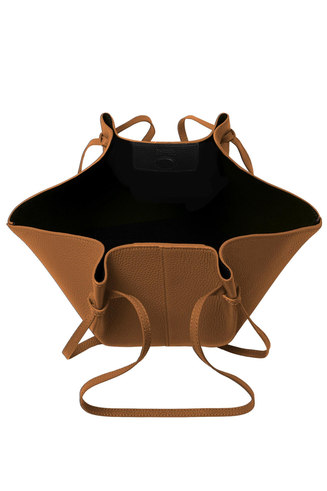 XL Mochi Pebble Grained Leather Hazel