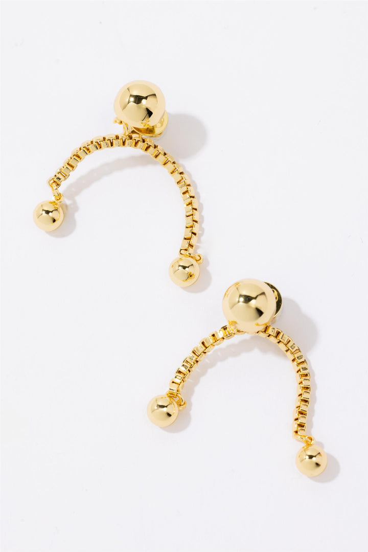 Tiny Solar Studs Gold