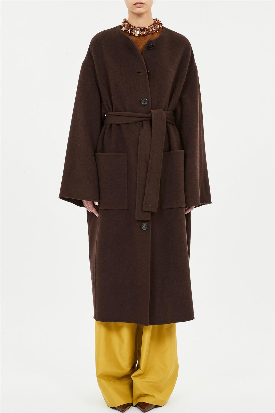 Fernanda Oversized Coat Sable