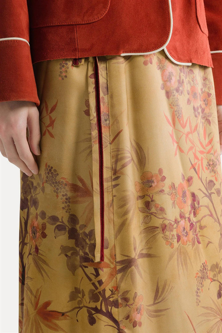 Le Bambou Secret Sarong Skirt Heliodore
