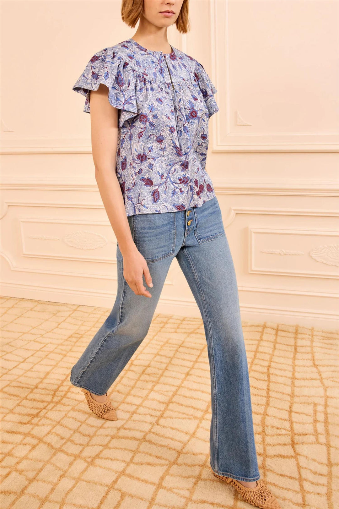 Perline Blouse Gardenia