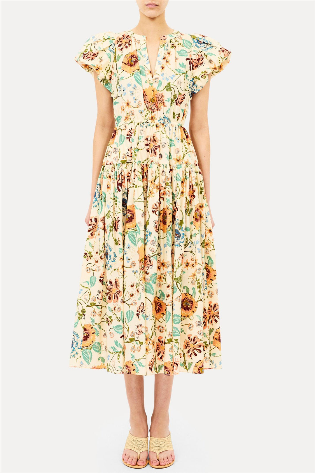Marin Midi Dress Abalone
