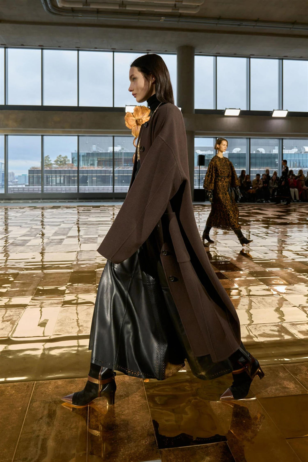 Fernanda Oversized Coat Sable