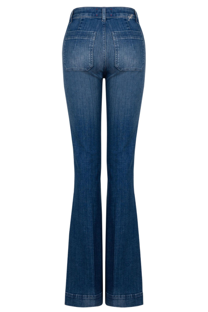 Delphine Flared Jeans Blue Denim