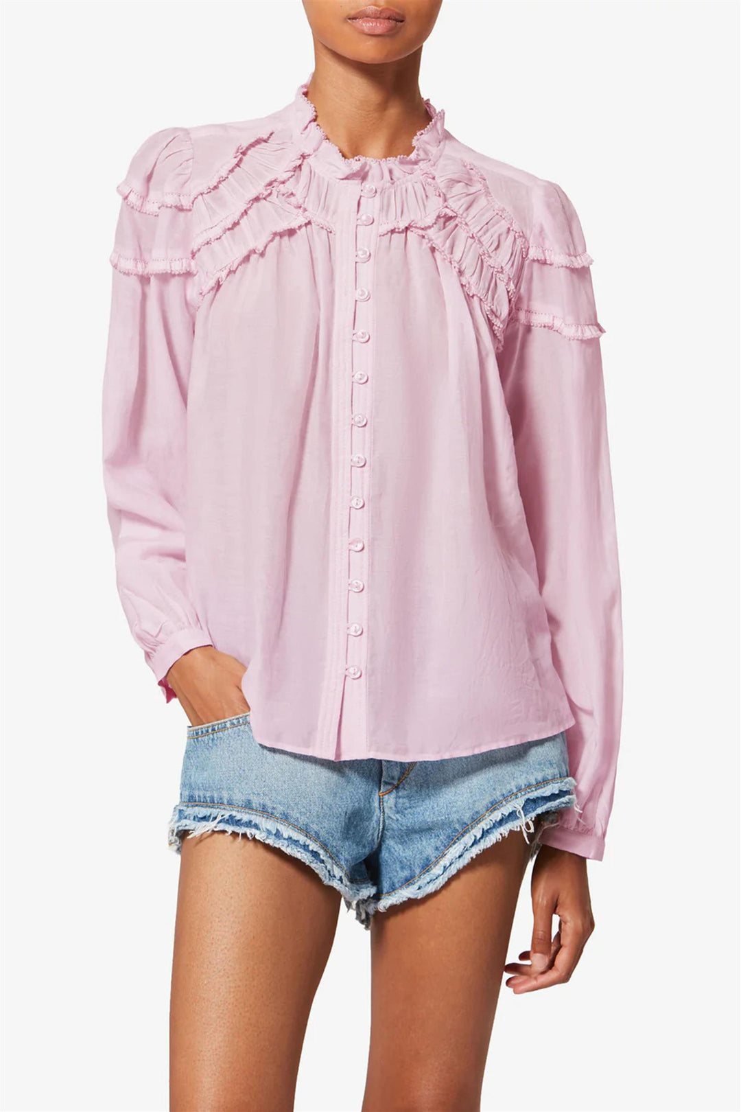 Christa Top Light Pink