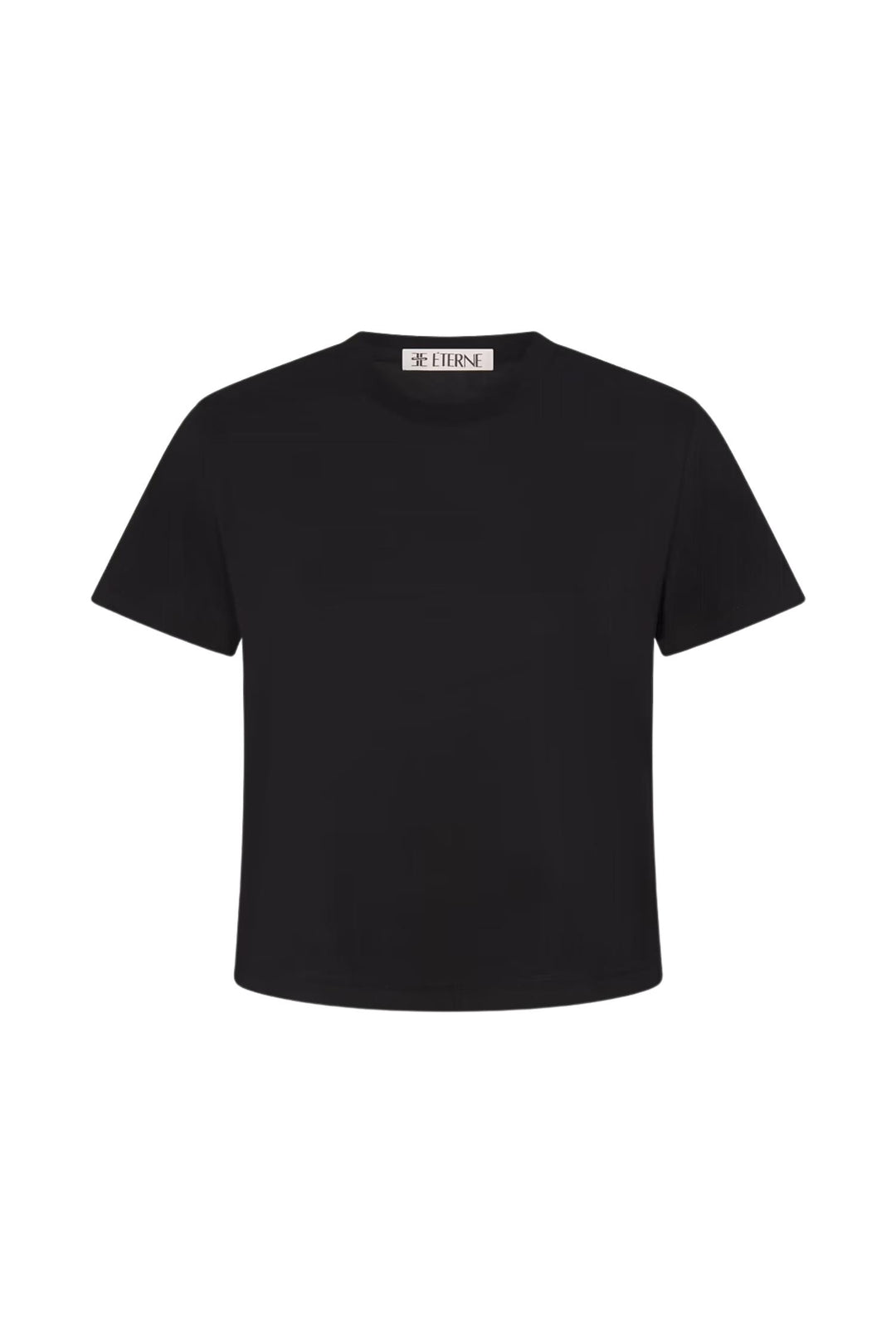 Short Sleeve Boxy Tee Black