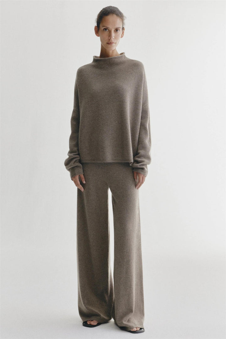 Sandy Cashmere Sweater Truffle