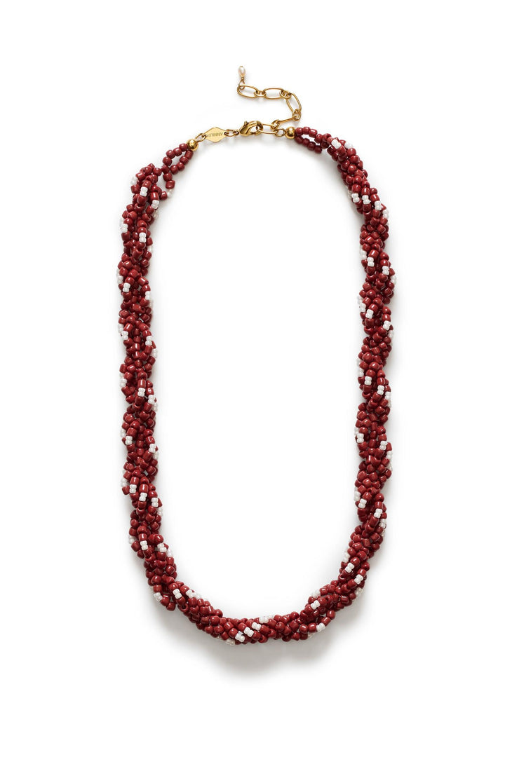 Rodeo Necklace Deep Burgundy