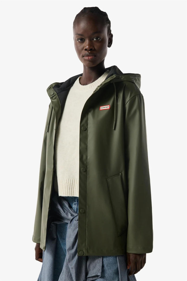 Izzy PU Hooded Jacket Kambaba