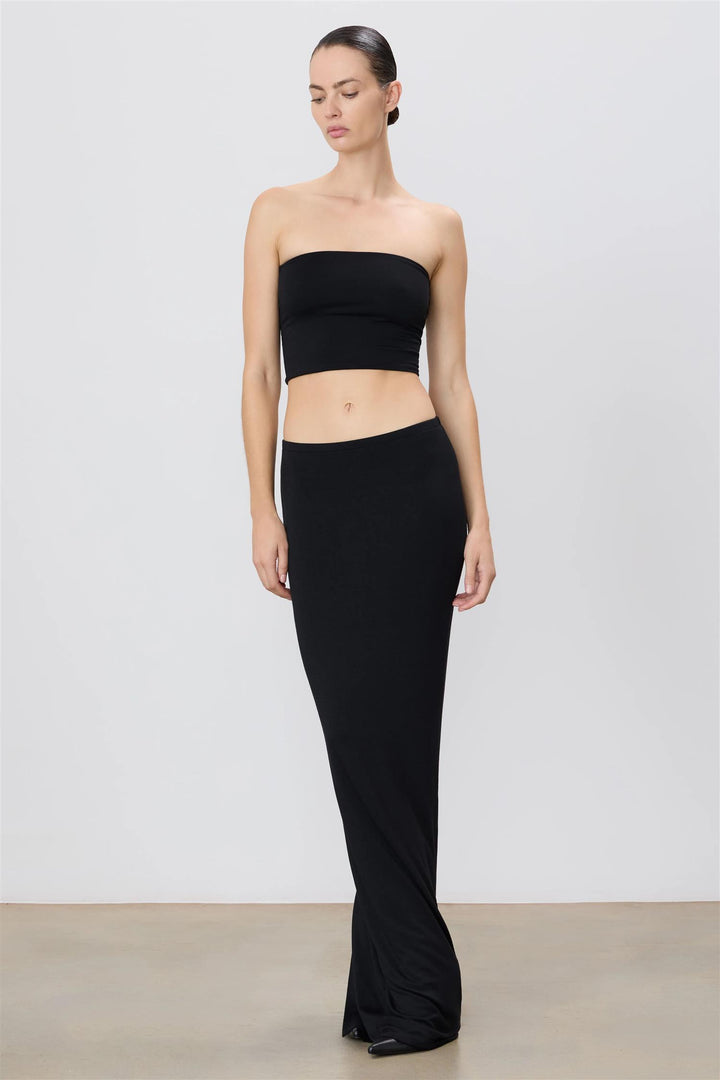 Emma Maxi Skirt Black
