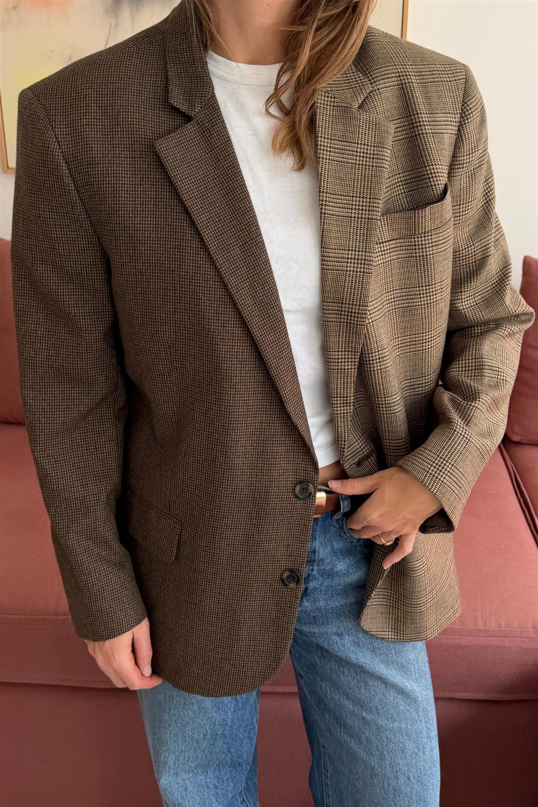 Contrast Blazer CB2550