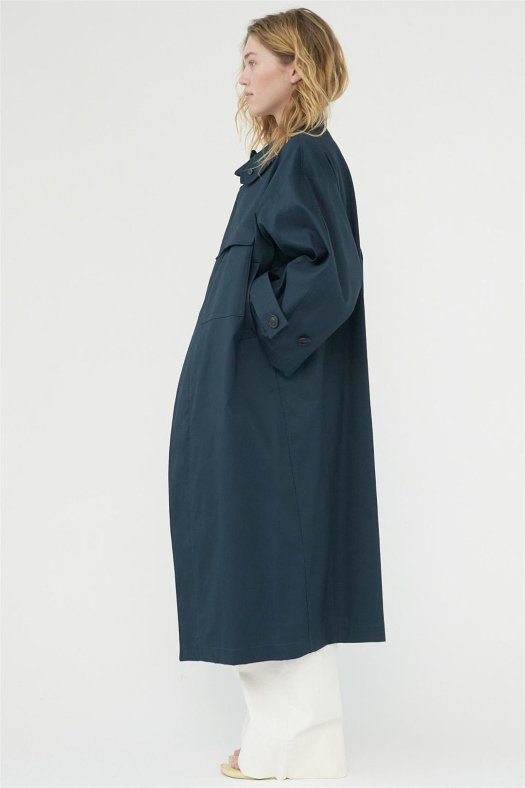 Water Resistant Coat Navy
