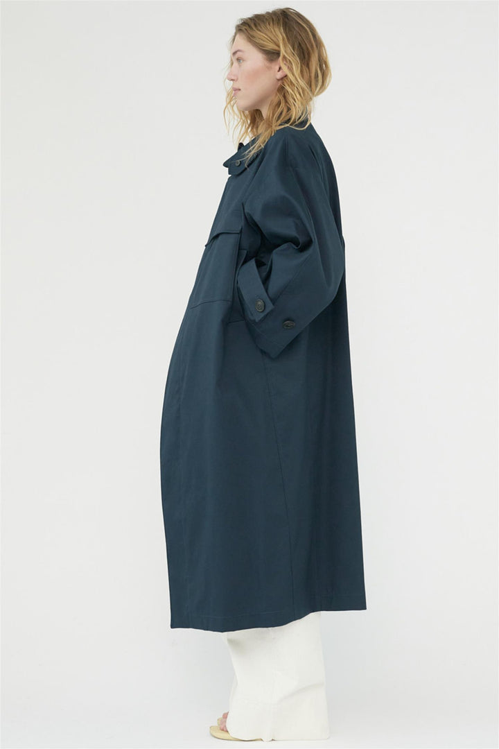 Water Resistant Coat Navy