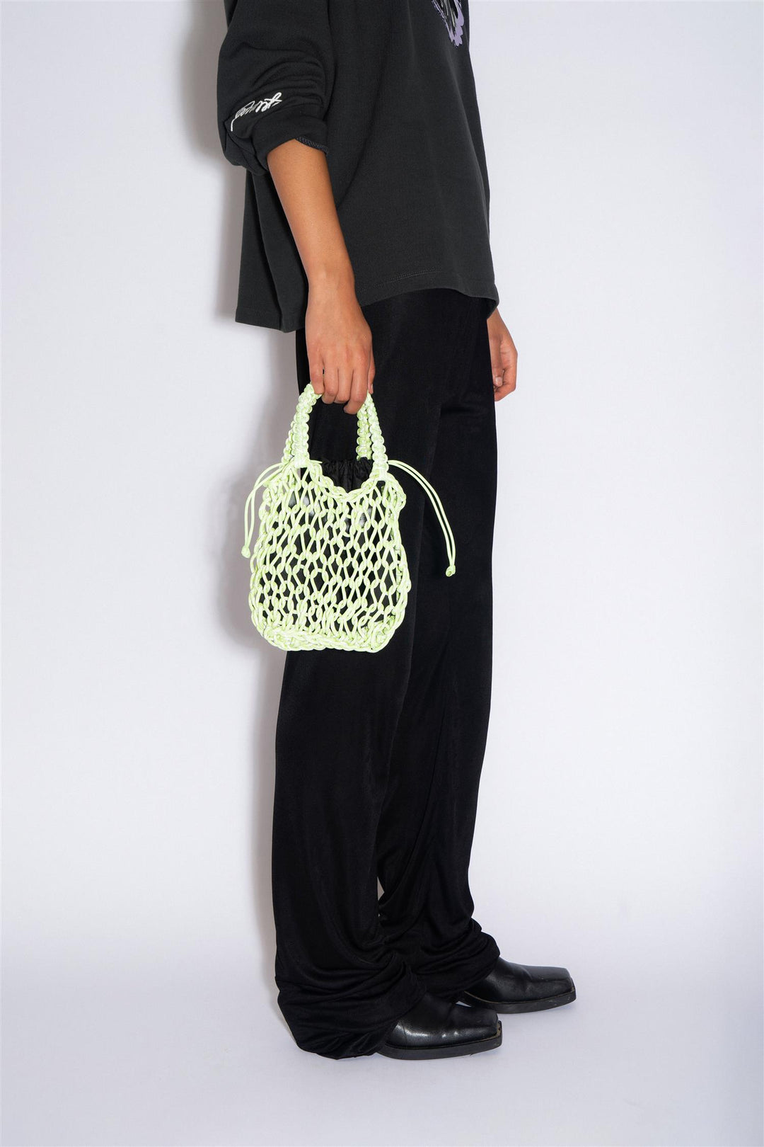 Mesh Bag Small Glow Reflective