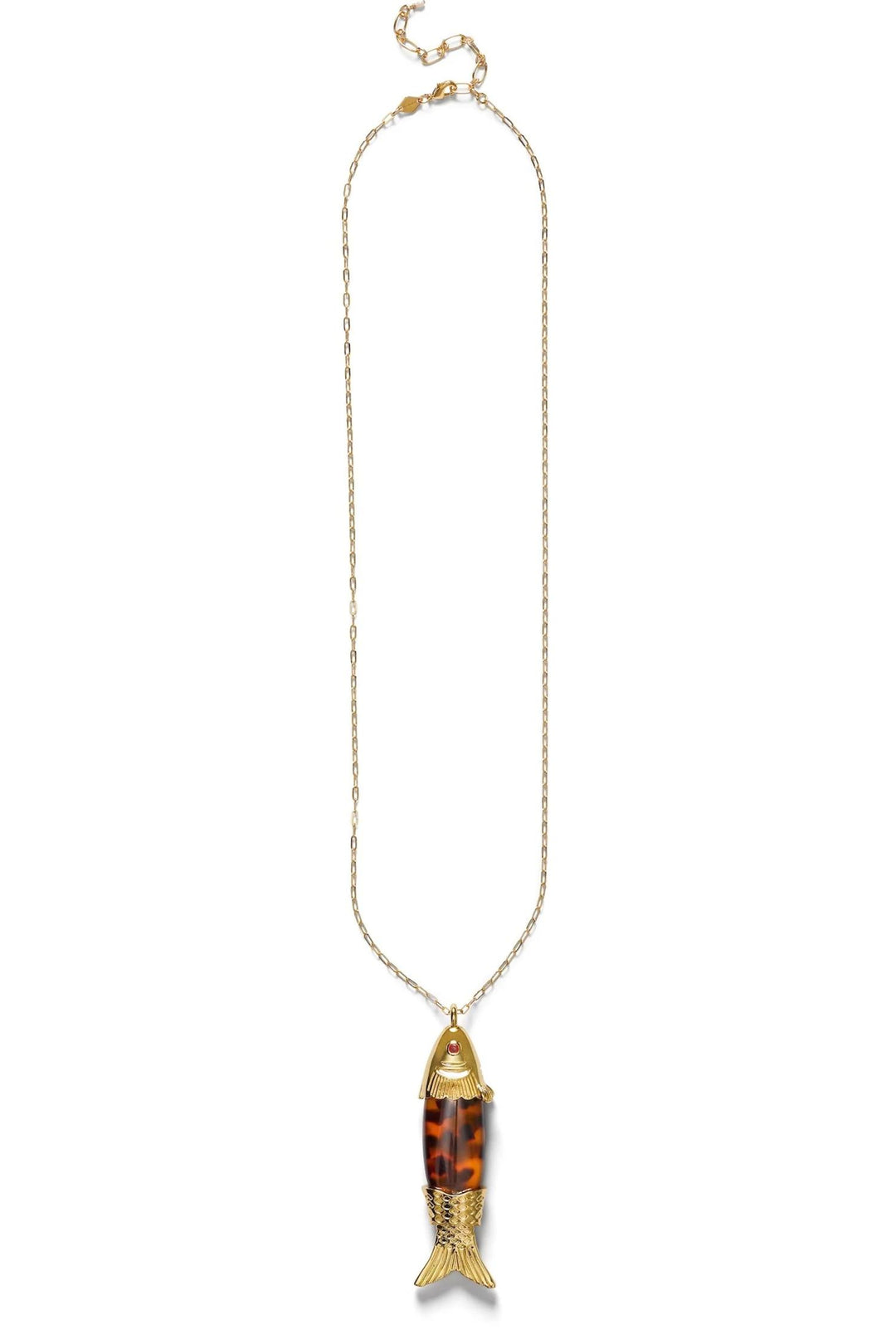 Big Catch Necklace Gold