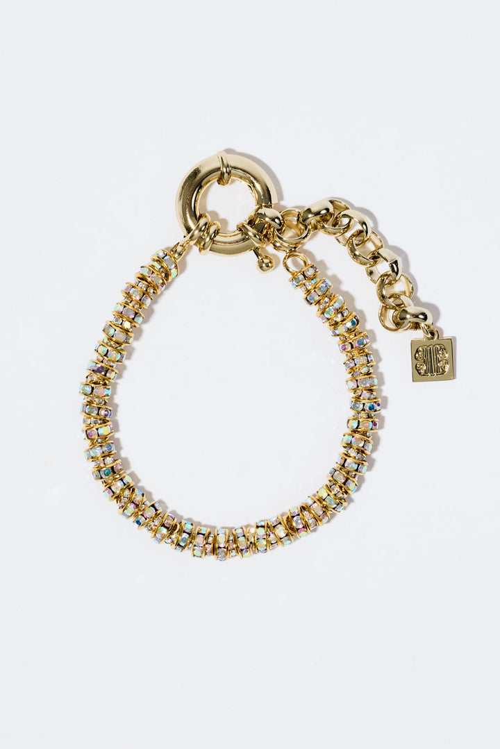 Skinny Diamond Bracelet Gold