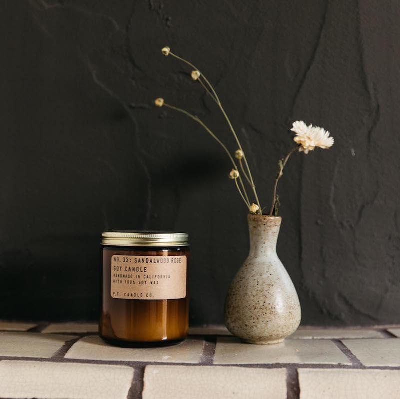 No.32 Sandalwood Rose Standard Candle