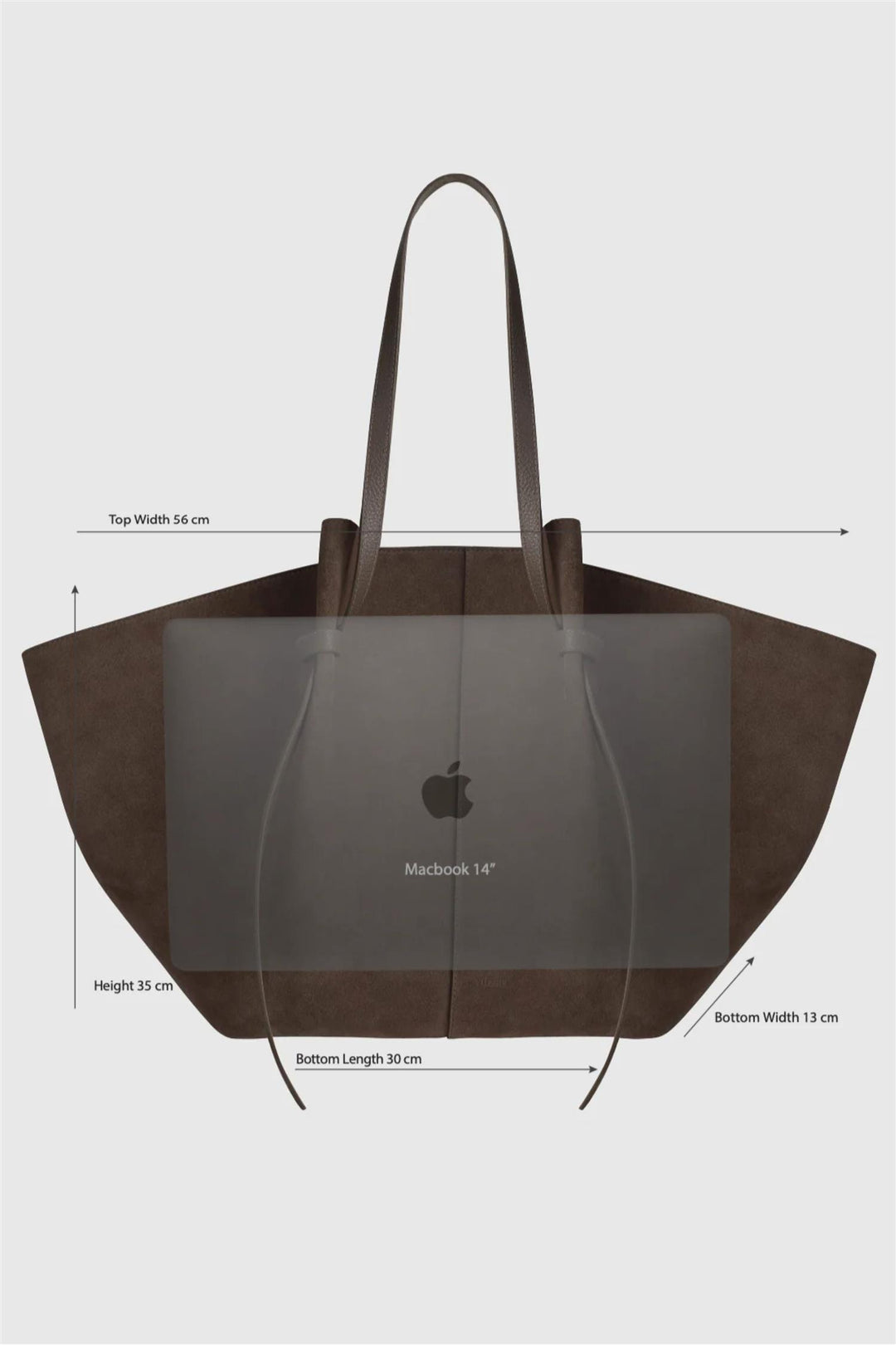 XL Mochi Pebble Grained Leather Black