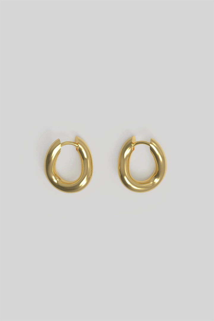 Thorn Hoop Tiny Plated