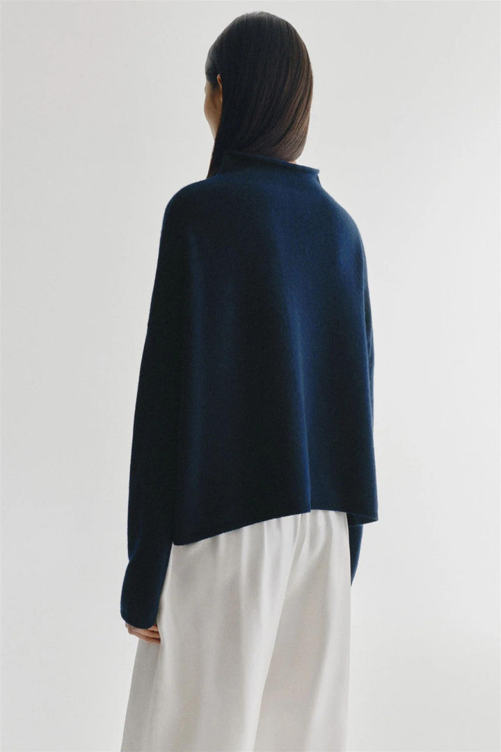 Sandy Cashmere Sweater Navy