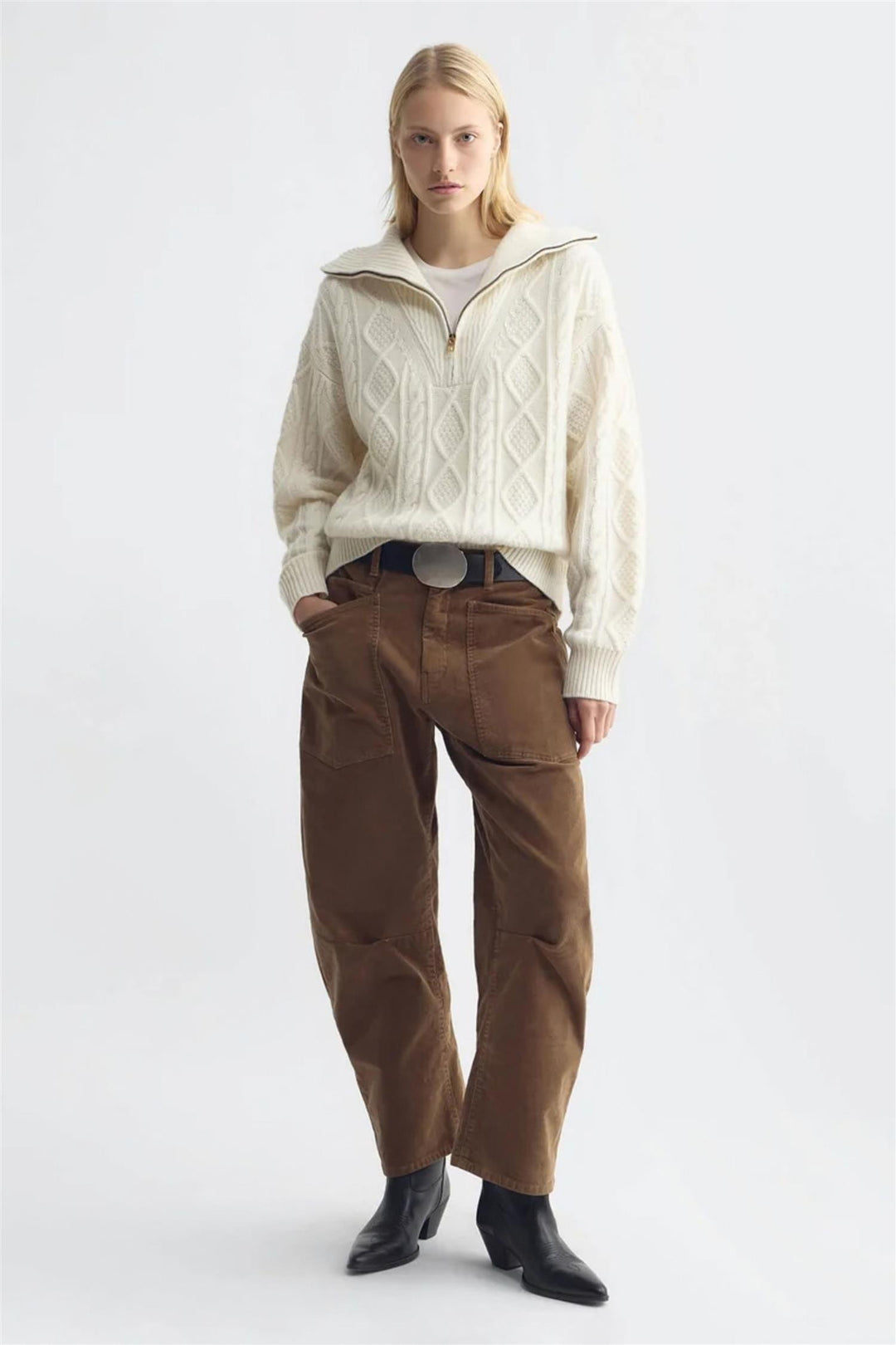 Shon Corduroy Pant Hazelnut