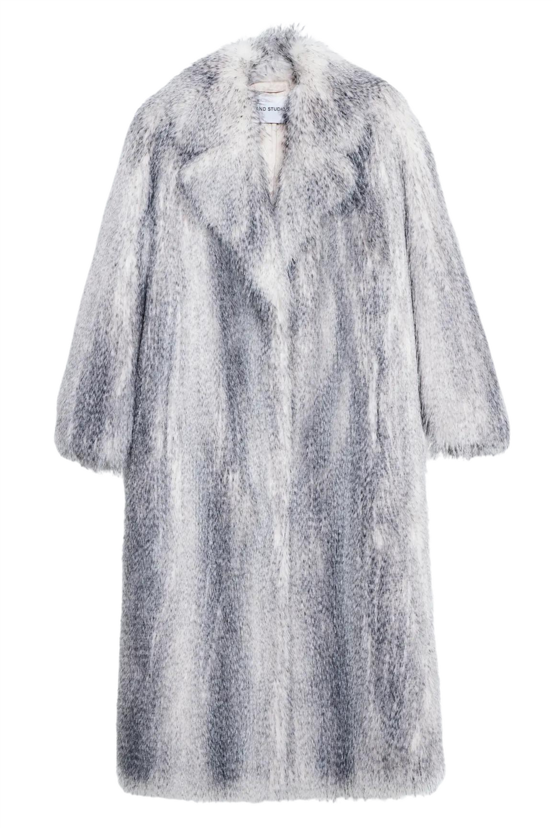 Julie Coat Grey/Off-White