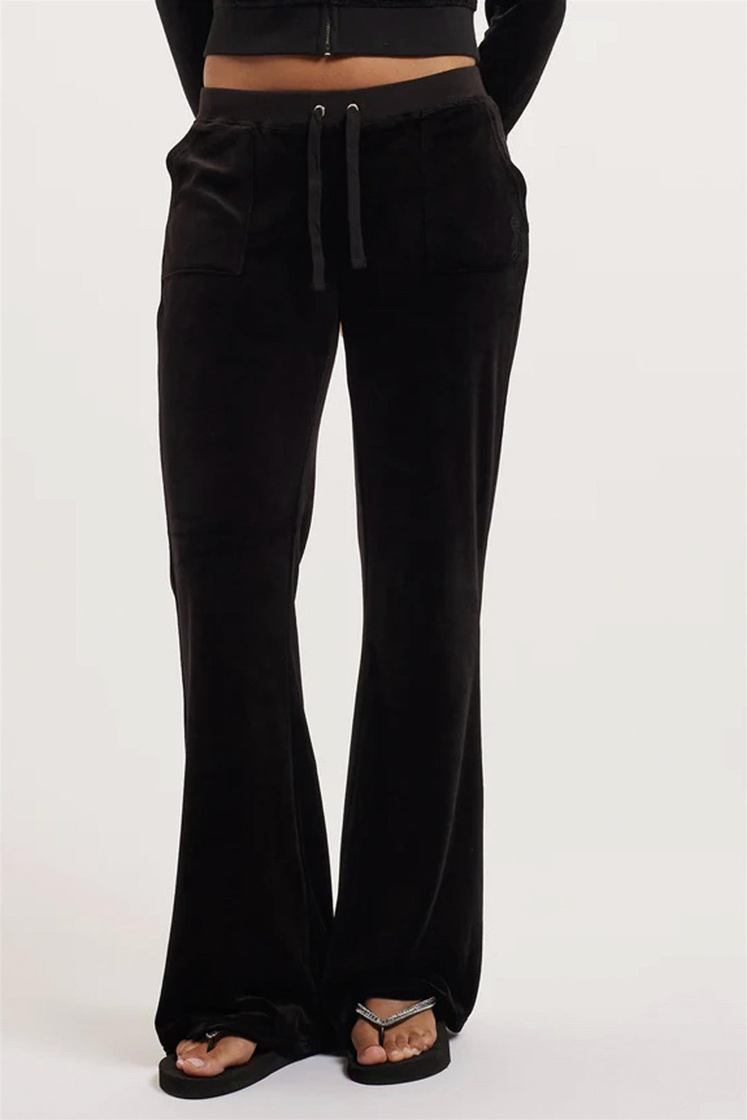 Caisa Ultra Low Rise Pants Black