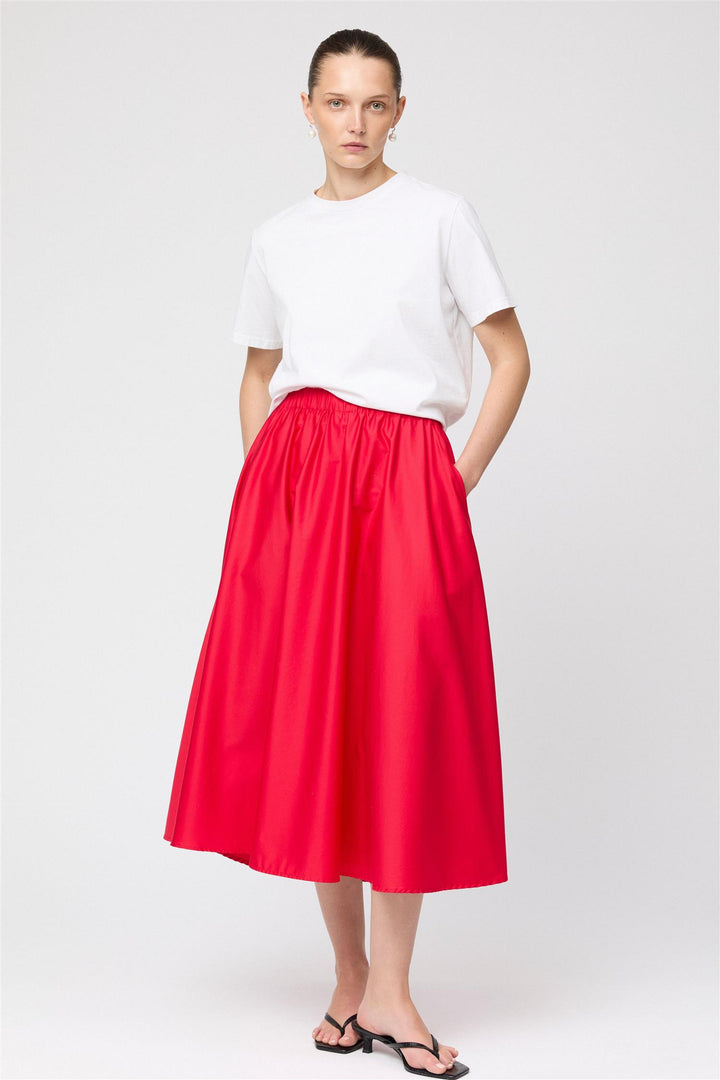 Isabella Skirt Vivid Red