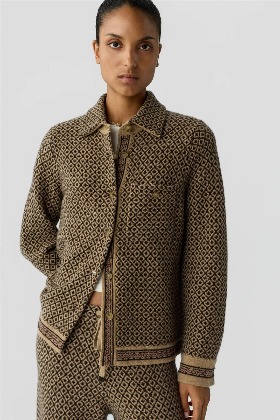 Dylan Marquise Shirt Burnt Cocoa Combo