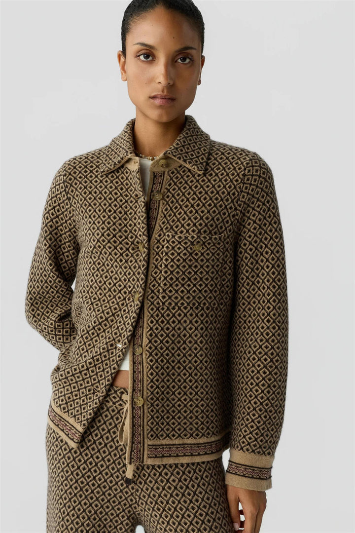 Dylan Marquise Shirt Burnt Cocoa Combo
