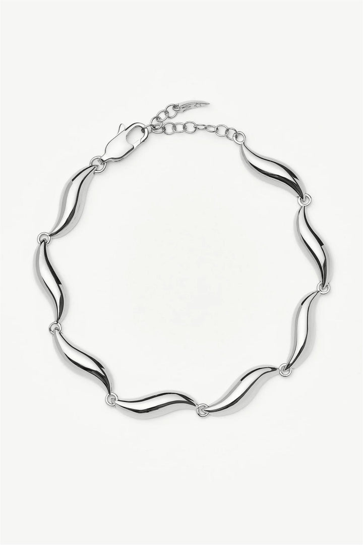 Savi Signature Link Chain Bracelet Silver