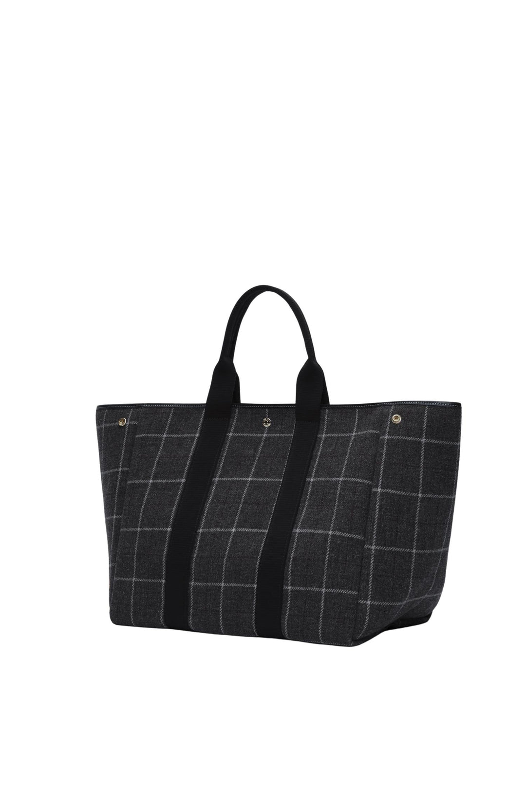 Traversée L Hunting Tweed 02 Charcoal