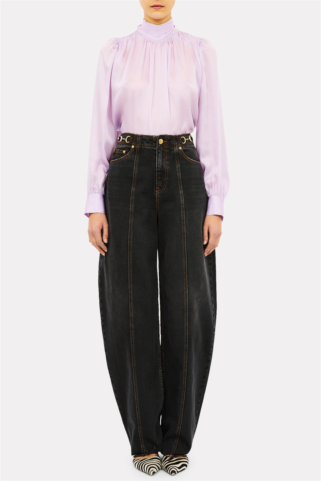 The Axel Barrel Jean Smoke